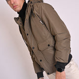 PUFFER JACKET WITH HOOD