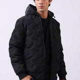 PUFFER HOODED JACKET