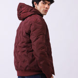 PUFFER HOODED JACKET