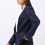 DENIM TAILORED BLAZER