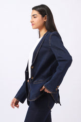 DENIM TAILORED BLAZER