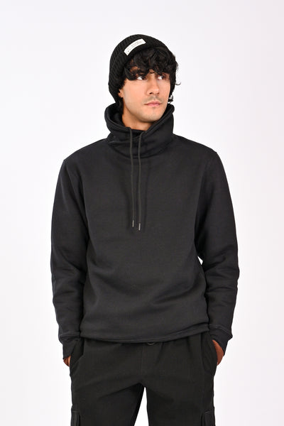 CROSS NECK HOODIE Breakout