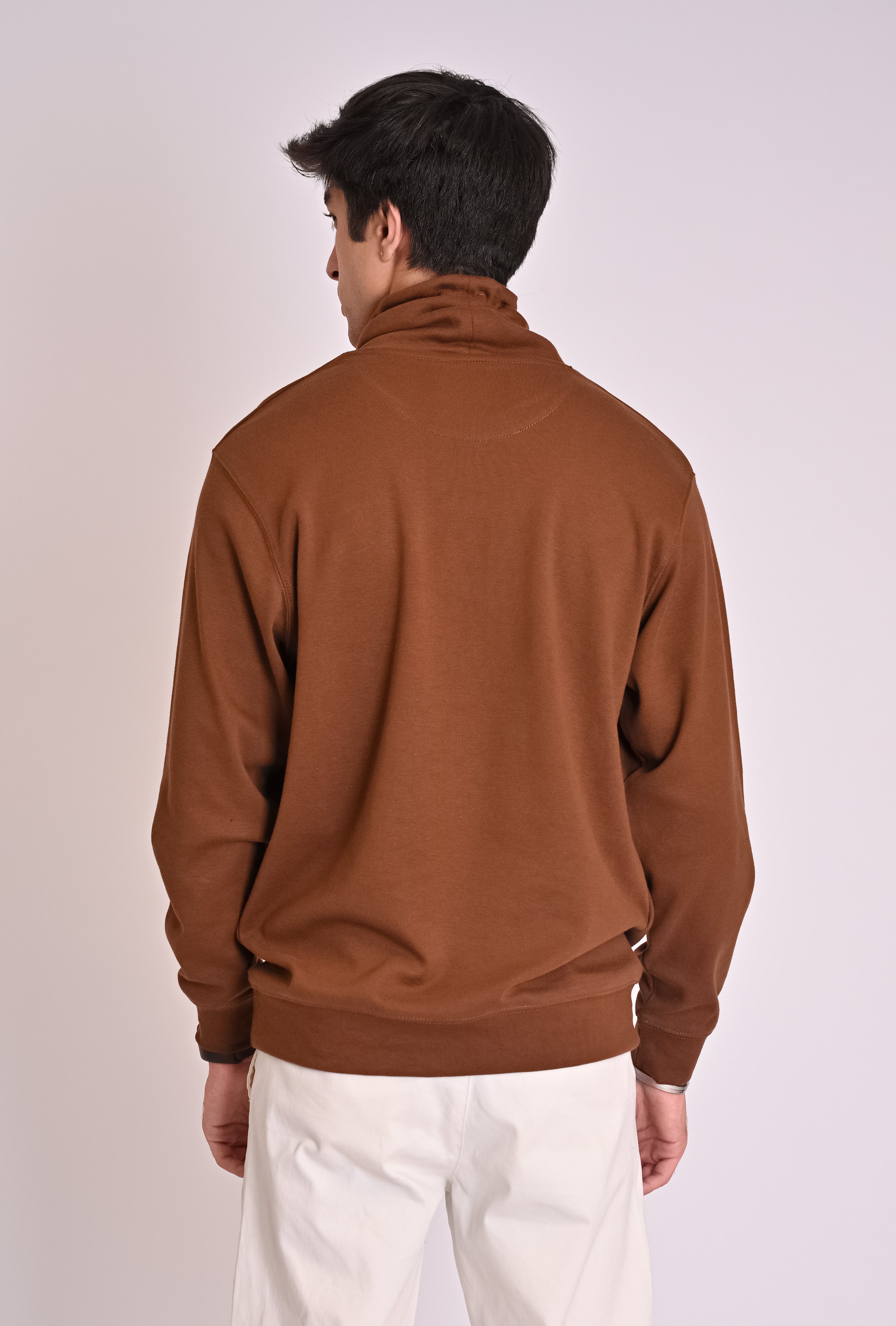 Funnel neck hoodie on sale mens