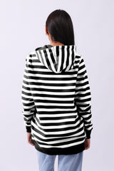 STRIPED HOODIE