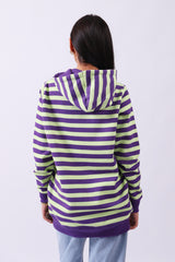 STRIPED HOODIE