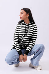 STRIPED HOODIE