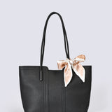 TEXTURED TOTE BAG