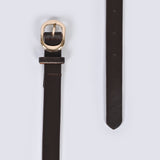 OVAL BUCKLE BELT