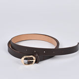 OVAL BUCKLE BELT