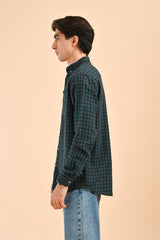 BUTTON DOWN CHECK SHIRT