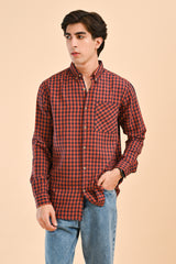 BUTTON DOWN CHECK SHIRT