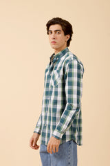 BUTTON DOWN CHECK SHIRT