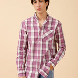 BUTTON DOWN CHECK SHIRT