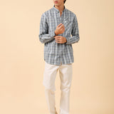 BUTTON DOWN CHECK SHIRT