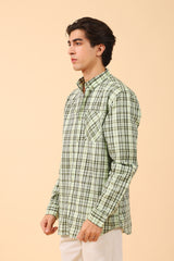 BUTTON DOWN CHECK SHIRT