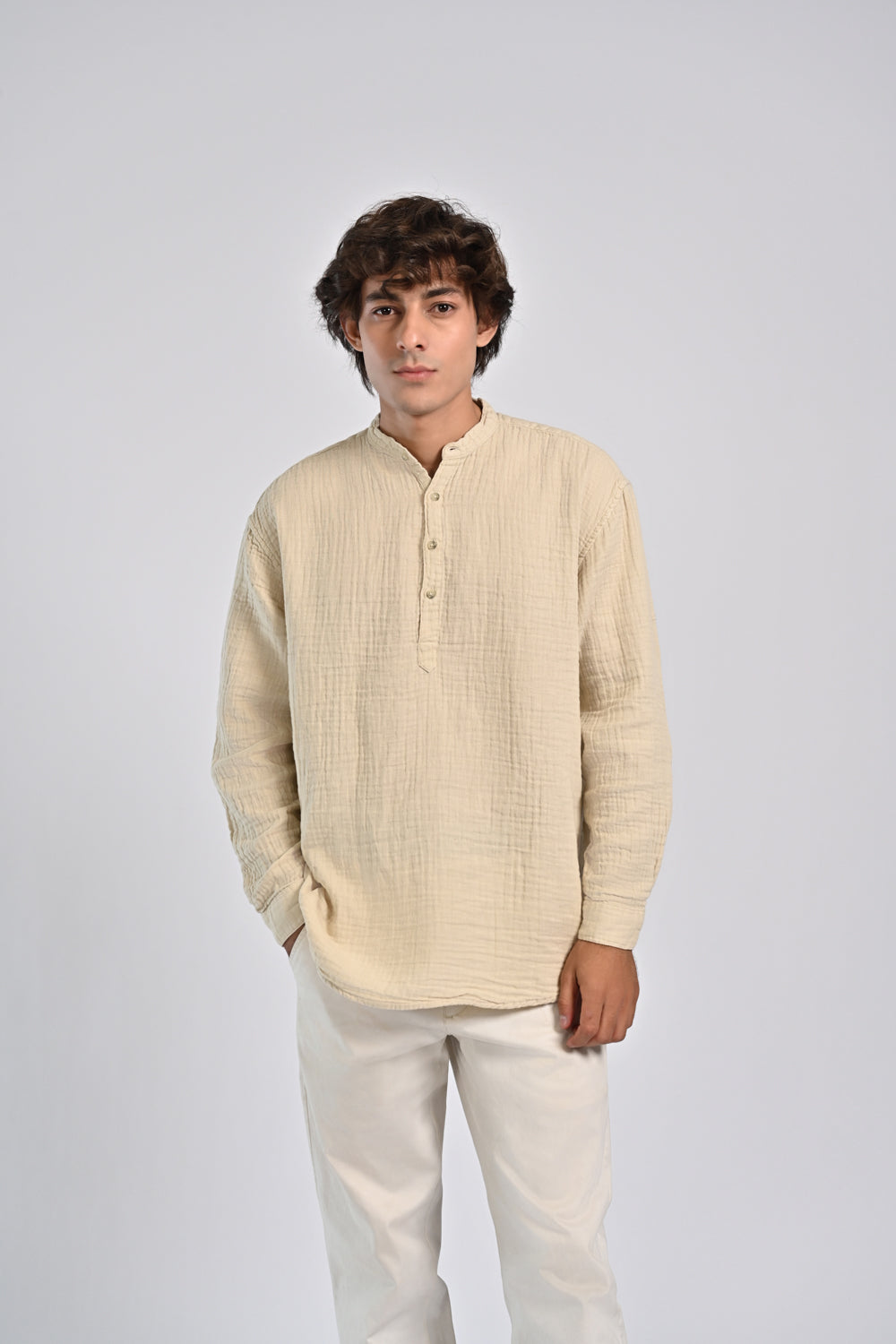 BAGGY FIT RIPPLE SHIRT