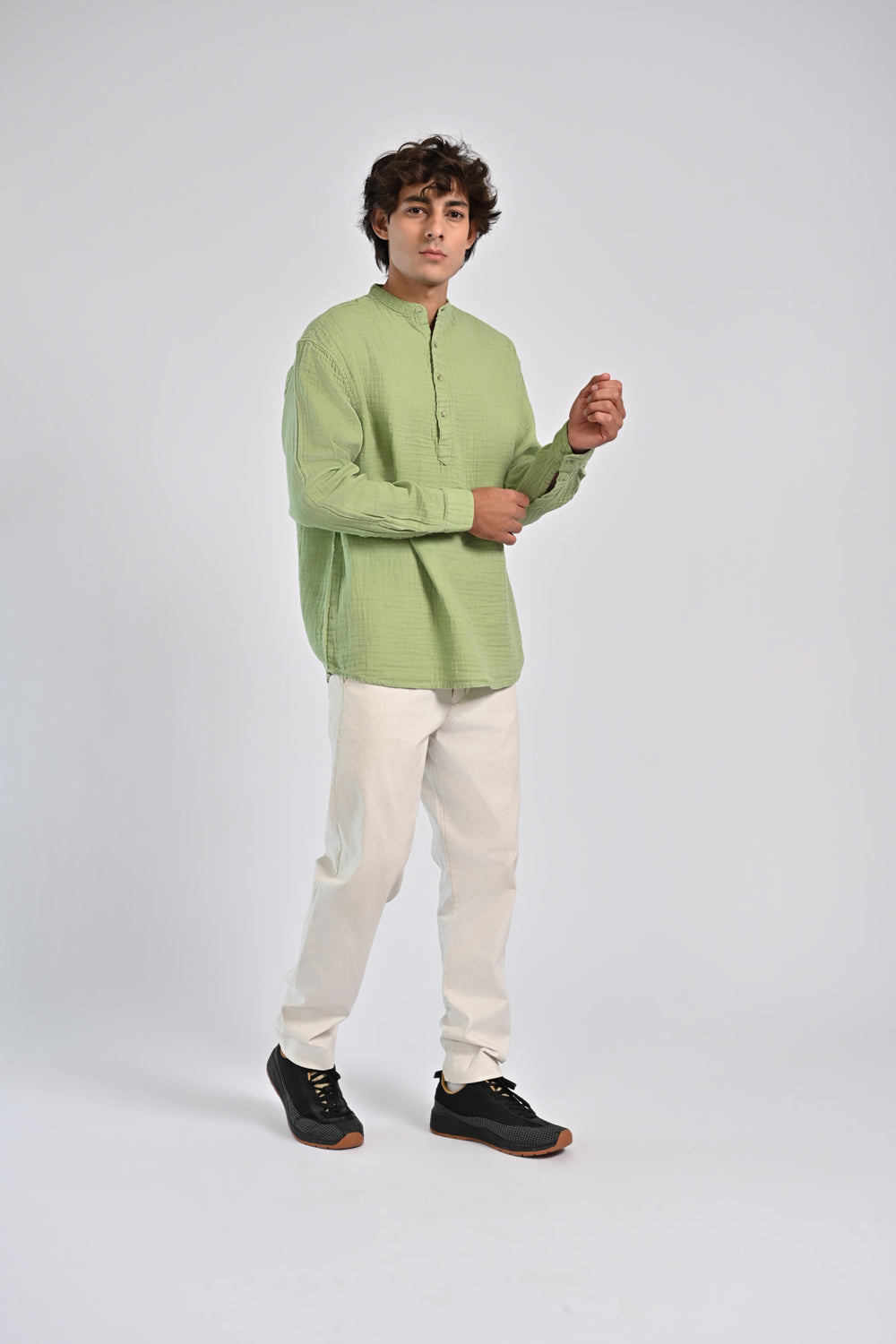 BAGGY FIT RIPPLE SHIRT