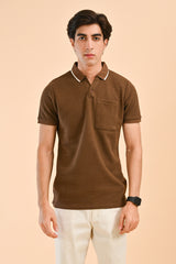 TEXTURED POLO