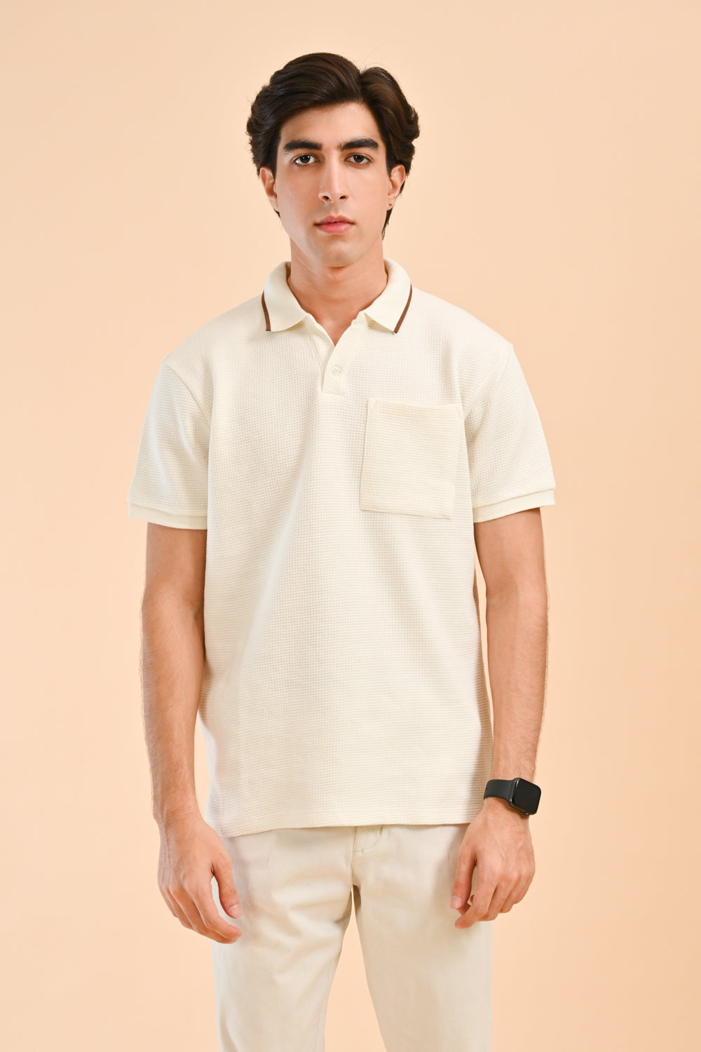 TEXTURED POLO