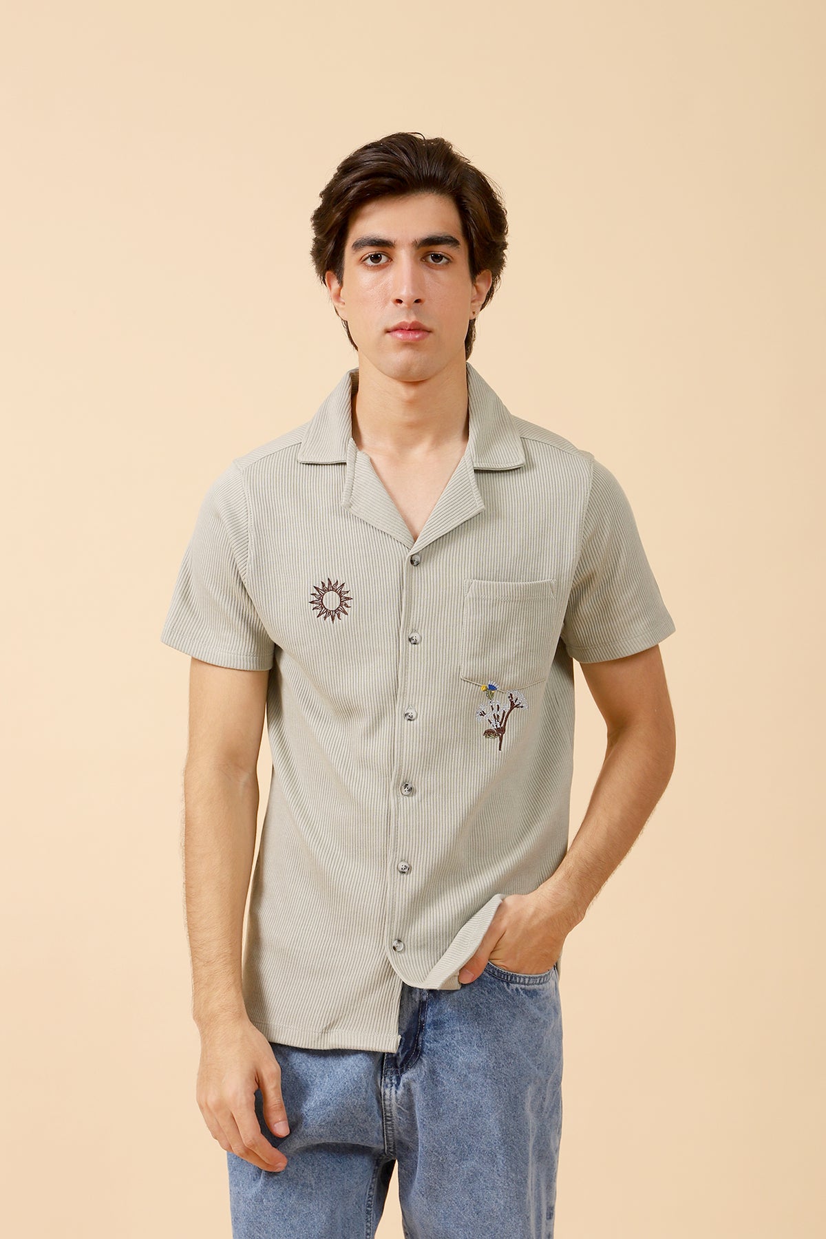 RESORT COLLAR BUTTON DOWN BOX FIT POLO