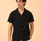 RESORT COLLAR TEXTURED POLO