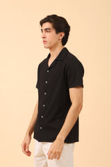 RESORT COLLAR TEXTURED POLO