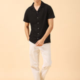 RESORT COLLAR TEXTURED POLO