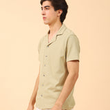 RESORT COLLAR TEXTURED POLO