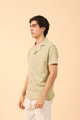 RESORT COLLAR TEXTURED POLO