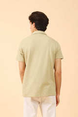 RESORT COLLAR TEXTURED POLO