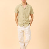 RESORT COLLAR TEXTURED POLO