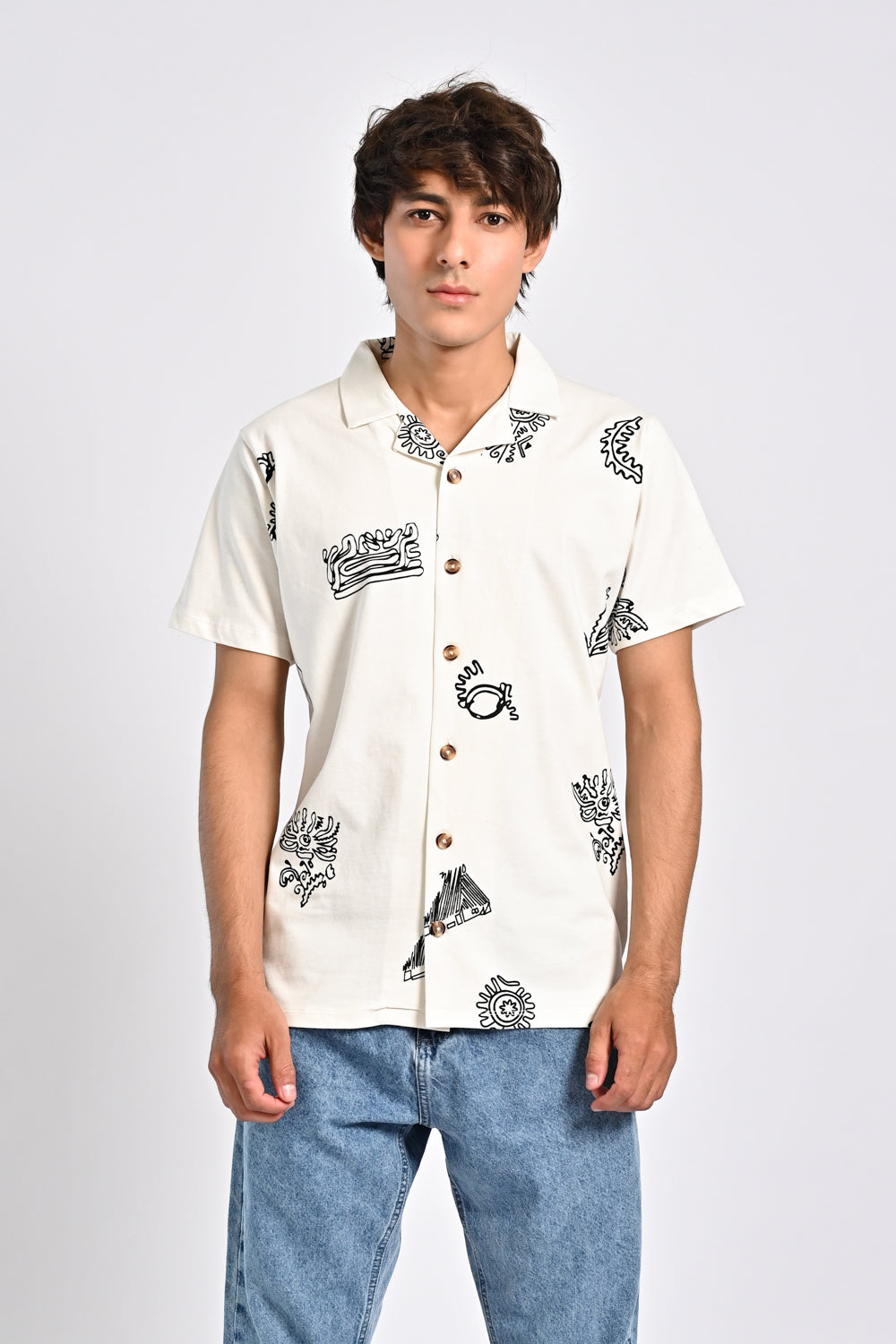 RESORT COLLAR BUTTON DOWN BOX FIT POLO