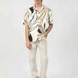 RESORT COLLAR BUTTON DOWN BOX FIT TEXTURED POLO