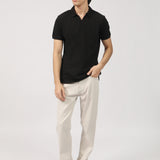 JOHNNY COLLAR TEXTURED POLO