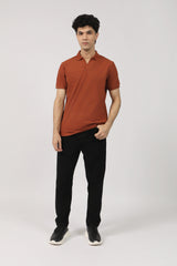 JOHNNY COLLAR TEXTURED POLO