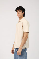 TEXTURED BOX FIT POLO