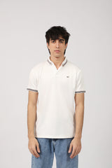 TEXTURED TIPPING POLO