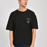 JACQUARD BOX FIT GRAPHIC TEE