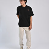 BAGGY FIT TEXTURED TEE