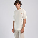 BAGGY FIT TEXTURED TEE