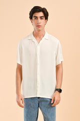 RESORT COLLAR TEXTURED SHIRT