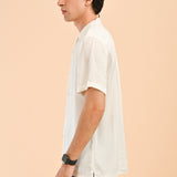 RESORT COLLAR TEXTURED SHIRT