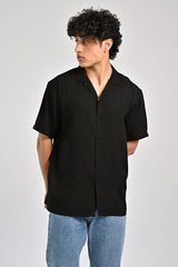 JACQUARD BAGGY FIT SHIRT