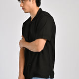 JACQUARD BAGGY FIT SHIRT