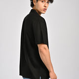 JACQUARD BAGGY FIT SHIRT