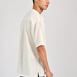 JACQUARD BAGGY FIT SHIRT