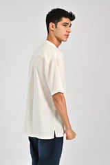 JACQUARD BAGGY FIT SHIRT