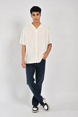 JACQUARD BAGGY FIT SHIRT