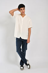 JACQUARD BAGGY FIT SHIRT