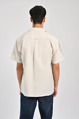 BAGGY FIT RESORT COLLAR SHIRT